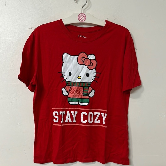 Hello Kitty Red Kids T-Shirt - Picture 1 of 1